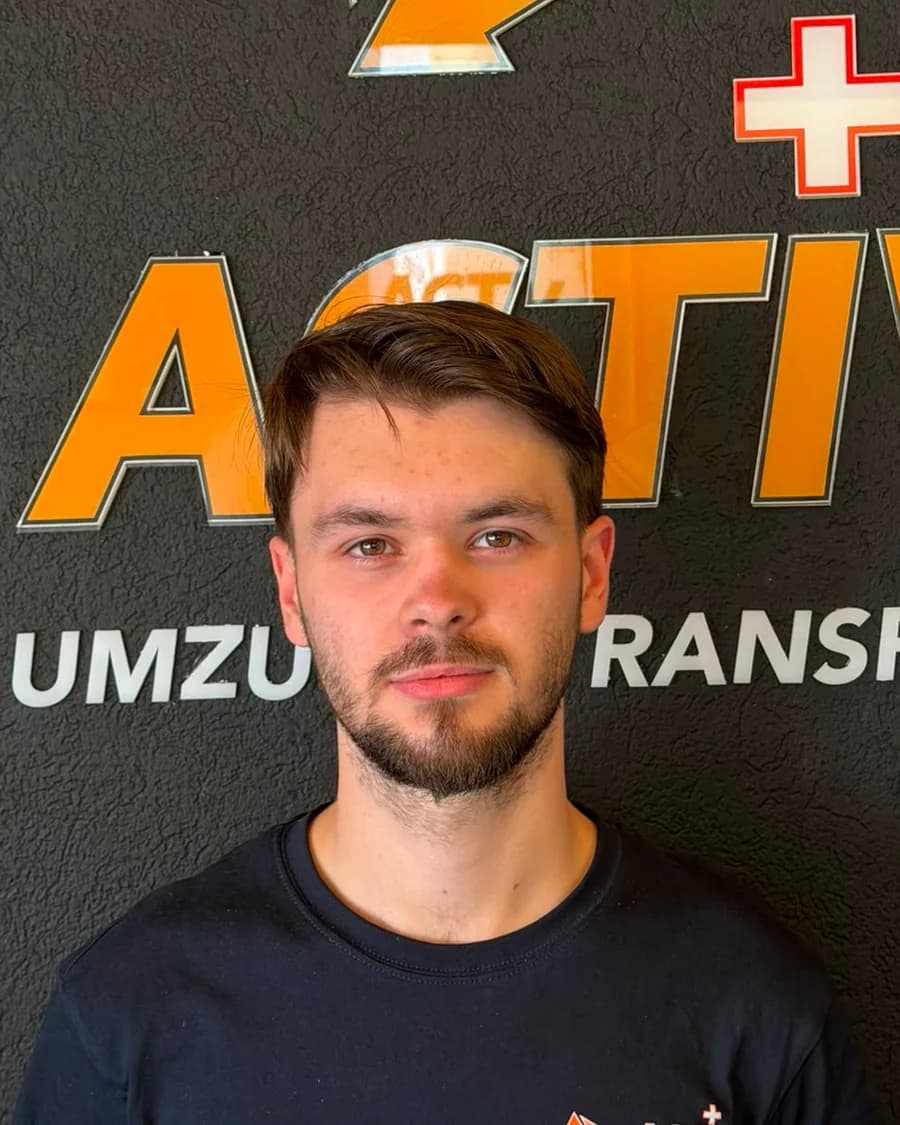 Luca Altherr, Leitung Innendienst bei Activ Umzüge